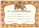 In Appreciation of Certificates - 25 pack