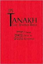 Tanakh: The Holy Scriptures (Red Leather Binding)