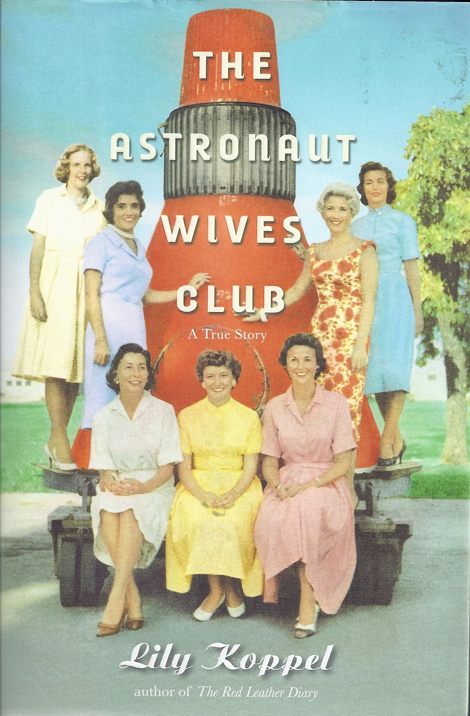 Astronauts Wives Gather Around the Original Capsule